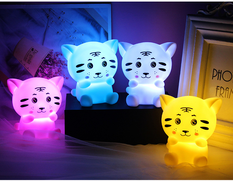 Tiger Year Tiger Small Night Lamp Cute Tiger Night Light Advertising Promotion Business Gift Christmas Festival Birthday Gift Gift Batch