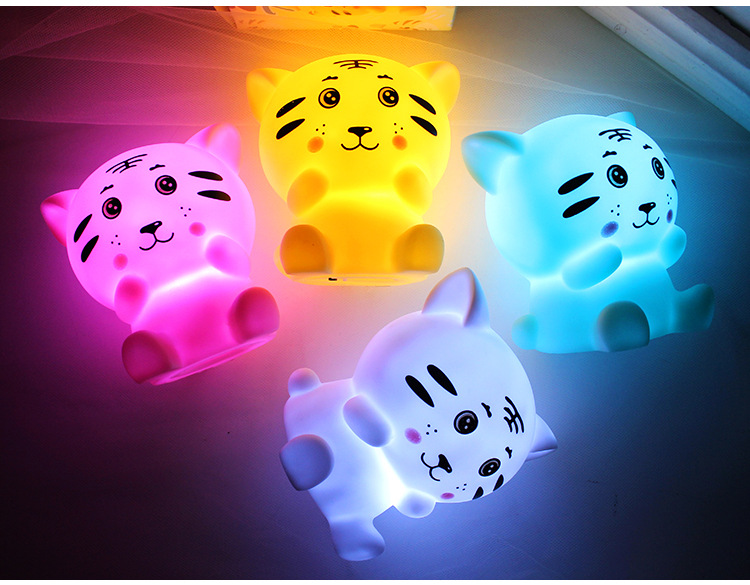 Tiger Year Tiger Small Night Lamp Cute Tiger Night Light Advertising Promotion Business Gift Christmas Festival Birthday Gift Gift Batch