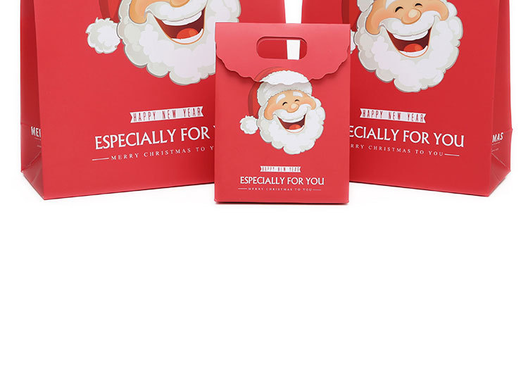 Christmas Gift Bag Paper Bag Christmas Eve Gift Handbag Paper Bag Gift Bag Large Gift Packaging Bag