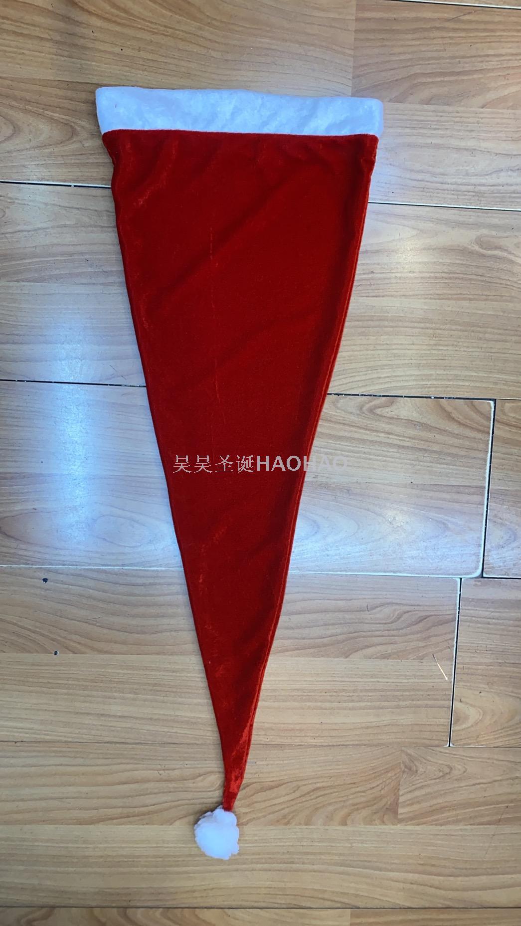 Christmas Dress up Christmas Hat High Quality Non-Woven Fabric Children Adult Santa Claus Holiday Gift Factory Direct Sales
