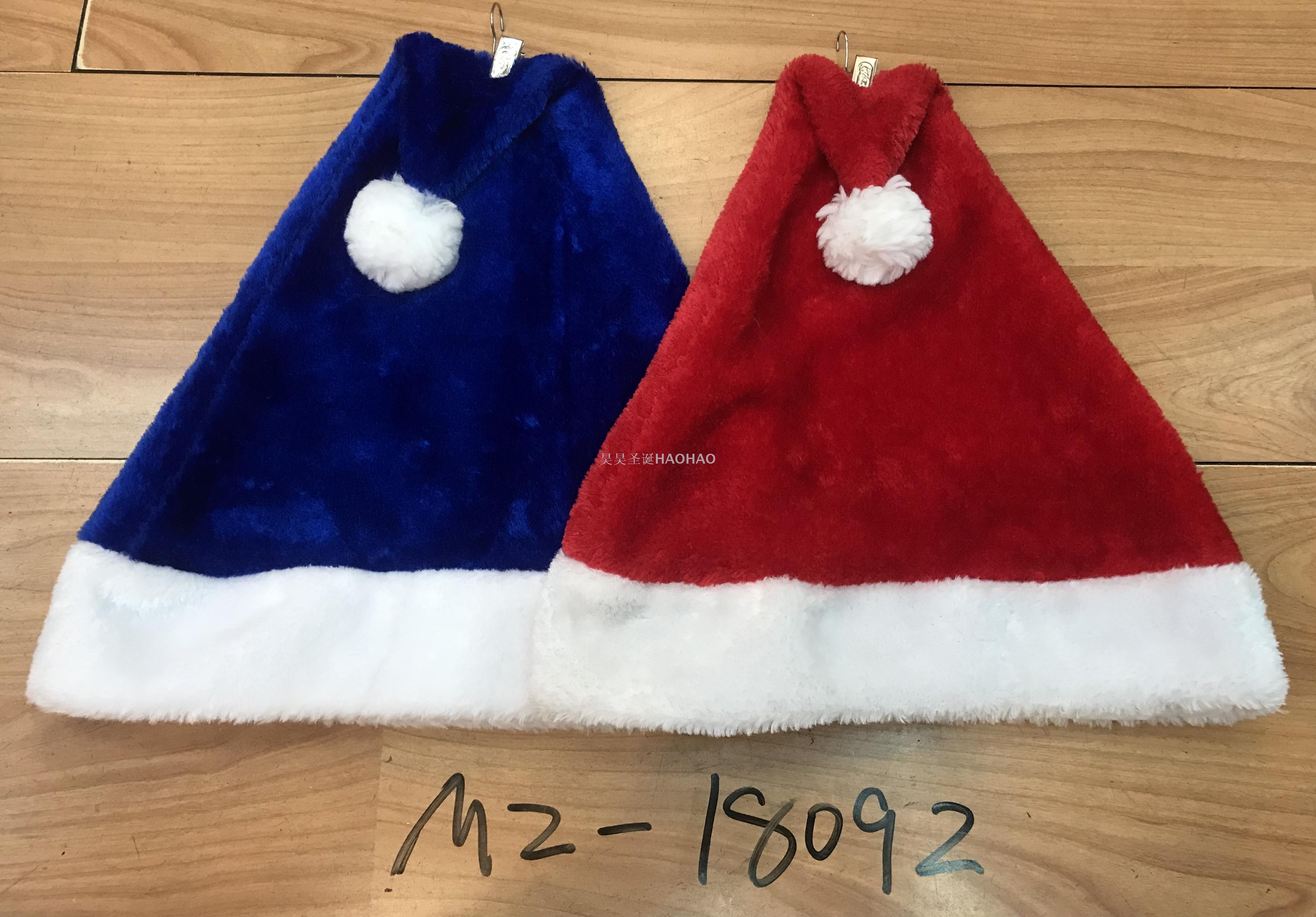 Christmas Dress up Christmas Hat High Quality Short Plush Children Adult Santa Claus Holiday Gift Factory Direct Sales Christmas Dress up Christmas Hat High Quality Short Plush Children Adult Santa Claus Holiday Gift Factory Direct Sales