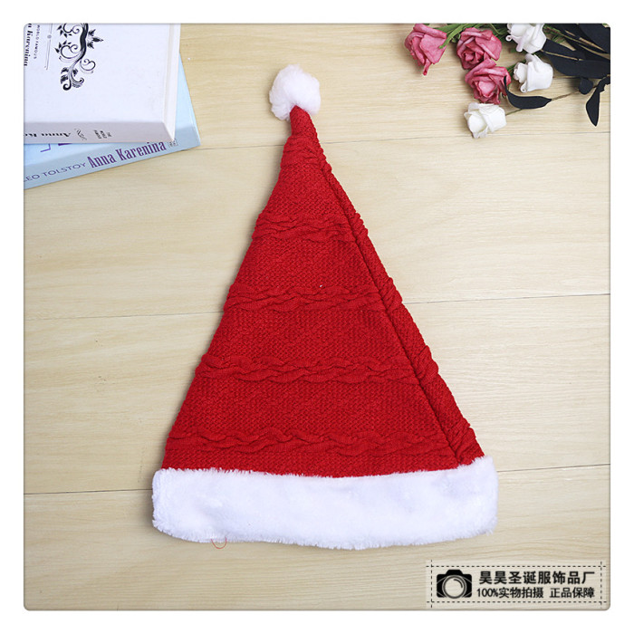 Christmas Dress up Christmas Hat High Quality Non-Woven Children Adult Santa Claus Holiday Gift Christmas Dress up Christmas Hat High Quality Non-Woven Children Adult Santa Claus Holiday Gift