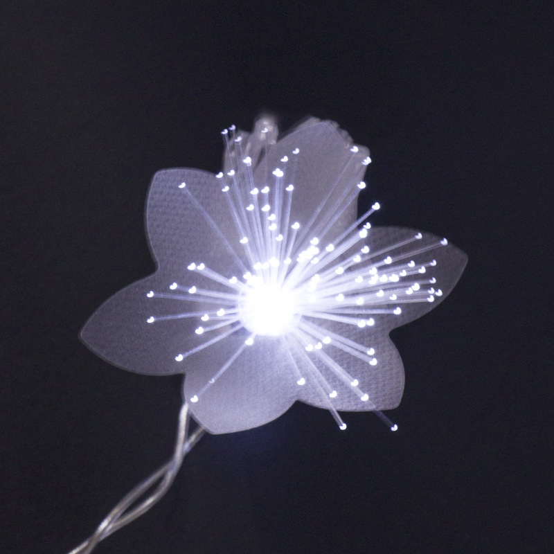 Optical fiber light string plug-in laser Christmas tree pendant luminous lights