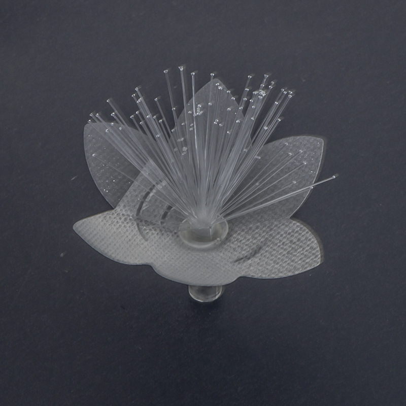 Optical fiber light string plug-in laser Christmas tree pendant luminous lights