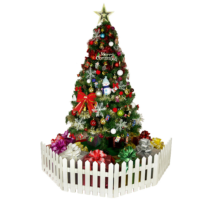New Christmas Tree Set 1.5 M 1.8/2.1 M Shopping Mall Home Christmas Tree Decoration Set Family Tree with Lights