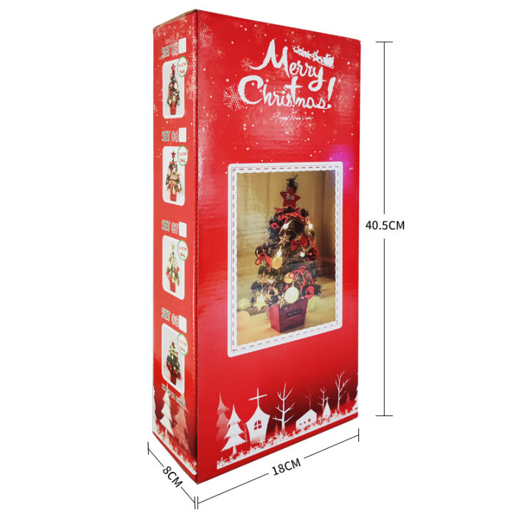 Mini Christmas Tree Desktop with Lights 50cm Golden Red Christmas Tree Package Christmas Tree Tree Mini Christmas Tree Desktop with Lights 50cm Golden Red Christmas Tree Package Christmas Tree Tree
