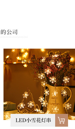 LED Curtain Light Christmas Holiday Room Ornamental Festoon Lamp Creative Christmas tree lights