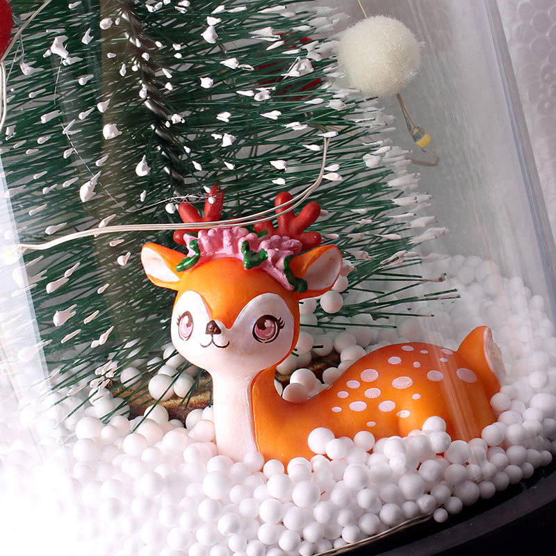 Factory Direct Supply Cross-Border Hot LED Lights Christmas Tree Doll Decoration Christmas Creative Gifts for Girlfriend Lover