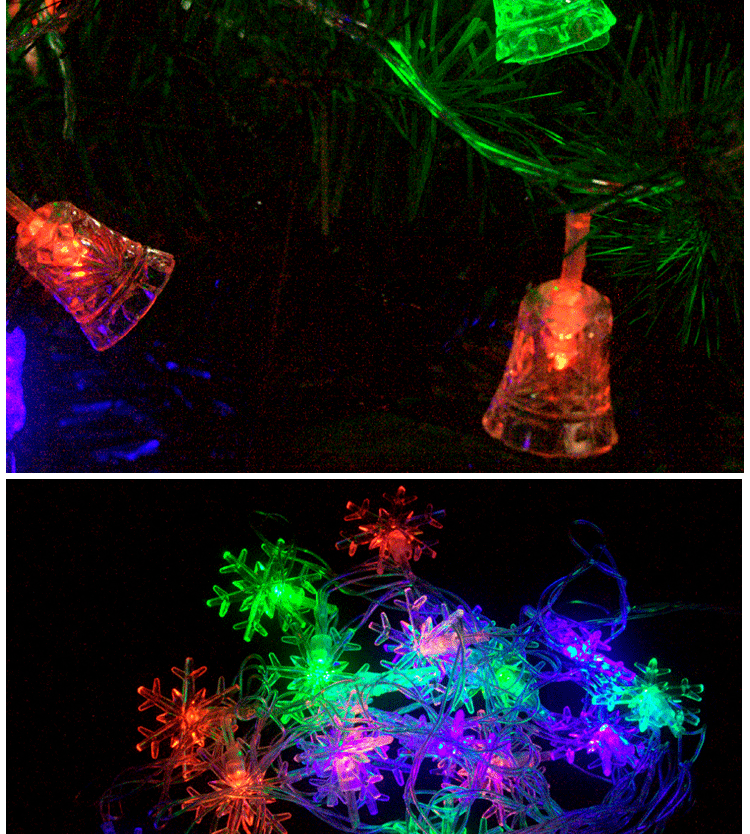 Colorful Lights Snowflake Star Light String Christmas Tree Decorations New Year Decoration Flashing Light Holiday Wedding Atmosphere Layout Colorful Lights Snowflake Star Light String Christmas Tree Decorations New Year Decoration Flashing Light Holiday Wedding Atmosphere Layout