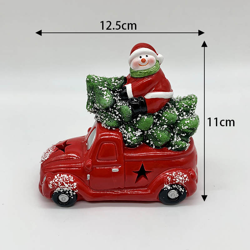 Christmas Ceramic Ornaments Gifts Old Man Snowman Christmas Tree Baking Cake Accessories with Lights Party Decorations Christmas Ceramic Ornaments Gifts Old Man Snowman Christmas Tree Baking Cake Accessories with Lights Party Decorations