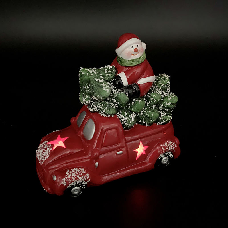 Christmas Ceramic Ornaments Gifts Old Man Snowman Christmas Tree Baking Cake Accessories with Lights Party Decorations Christmas Ceramic Ornaments Gifts Old Man Snowman Christmas Tree Baking Cake Accessories with Lights Party Decorations