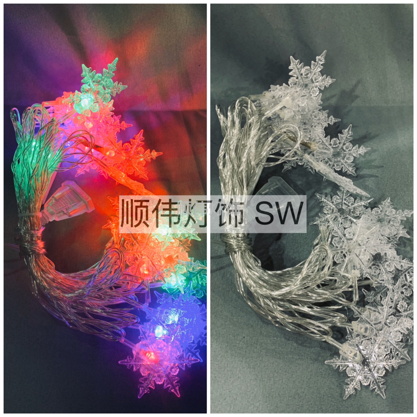 LED String Lamp Lighting Chain Christmas Lights Holiday Lights Decorative Lights Net Red Light Star Moon Snowflake Christmas Tree