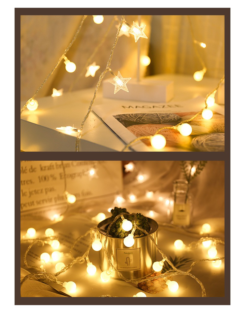 LED String Lamp Lighting Chain Christmas Lights Holiday Lights Decorative Lights Net Red Light Star Moon Snowflake Christmas Tree LED String Lamp Lighting Chain Christmas Lights Holiday Lights Decorative Lights Net Red Light Star Moon Snowflake Christmas Tree