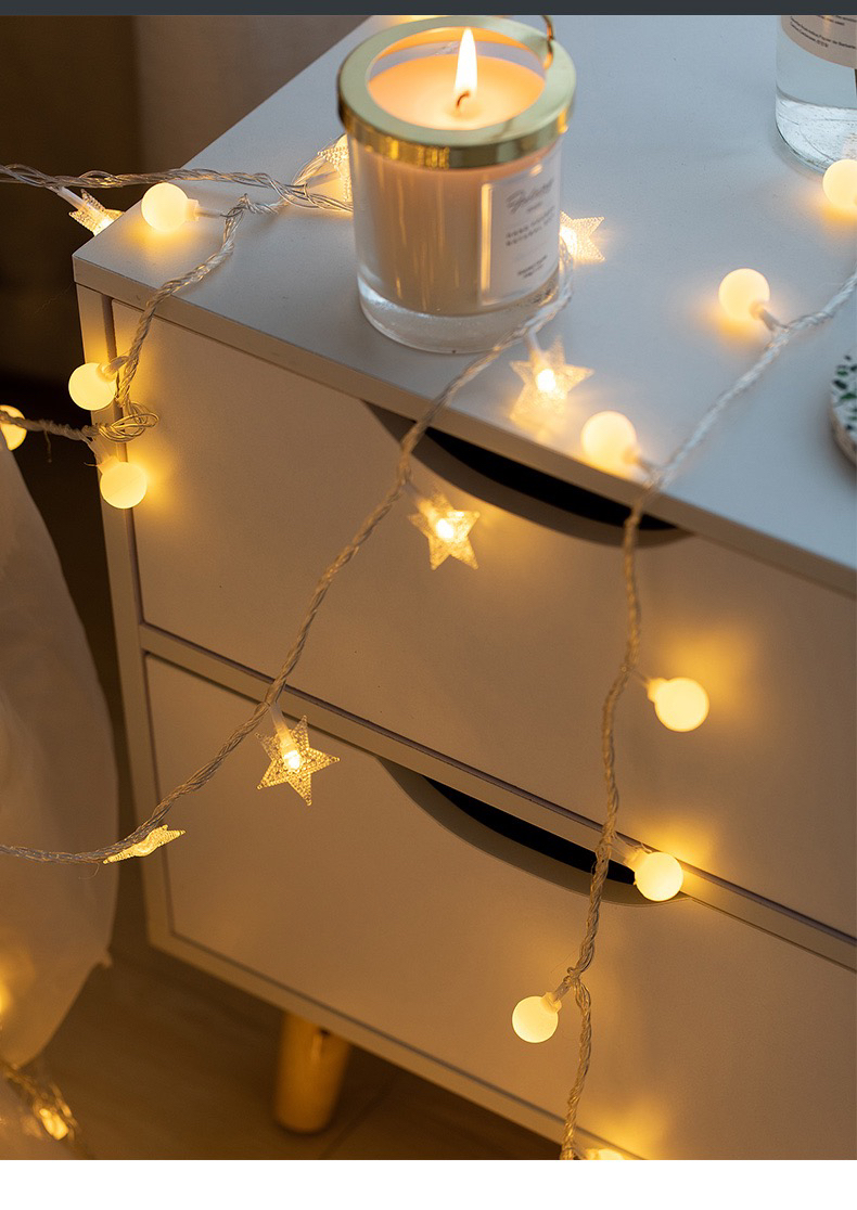 LED String Lamp Lighting Chain Christmas Lights Holiday Lights Decorative Lights Net Red Light Star Moon Snowflake Christmas Tree LED String Lamp Lighting Chain Christmas Lights Holiday Lights Decorative Lights Net Red Light Star Moon Snowflake Christmas Tree