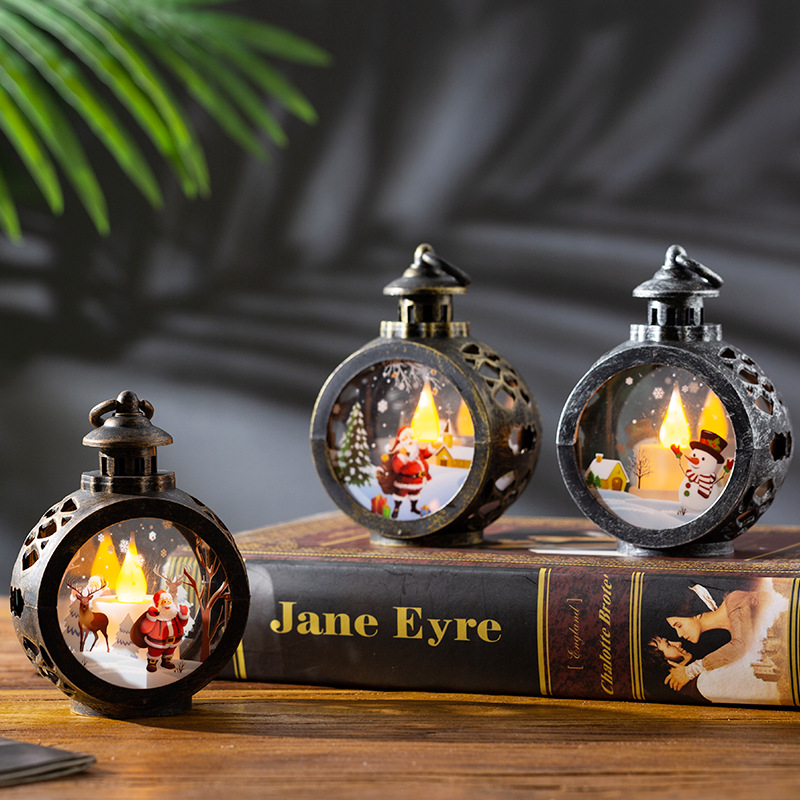 Christmas Decorations Cross-Border New Arrival LED Lights Store Store Window Decoration Christmas Tree Pendant Creative Props