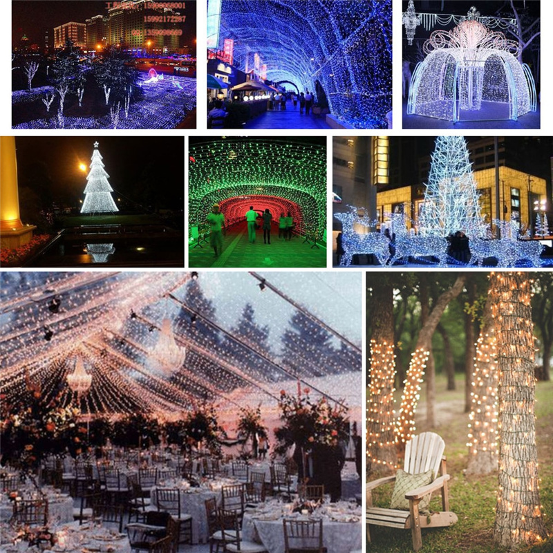 Christmas tree decoration light led fairy string Navidad Party items Wedding Festival Christmas trees decoration lights