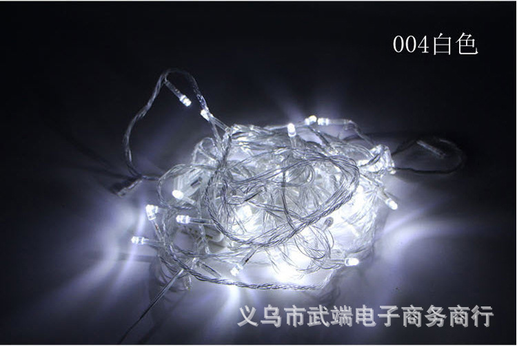 LED Colored Lights Holiday Decoration String Lights 10 M Christmas Wedding Flashing Lights Christmas Tree Hanging Lights