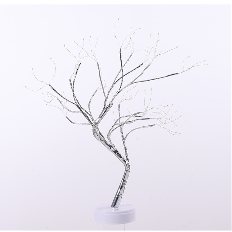 Factory Direct Sales Amazon Christmas Hot Color Lights Led Firefly Tree Lights Starry Birthday Gift Small Night Lamp