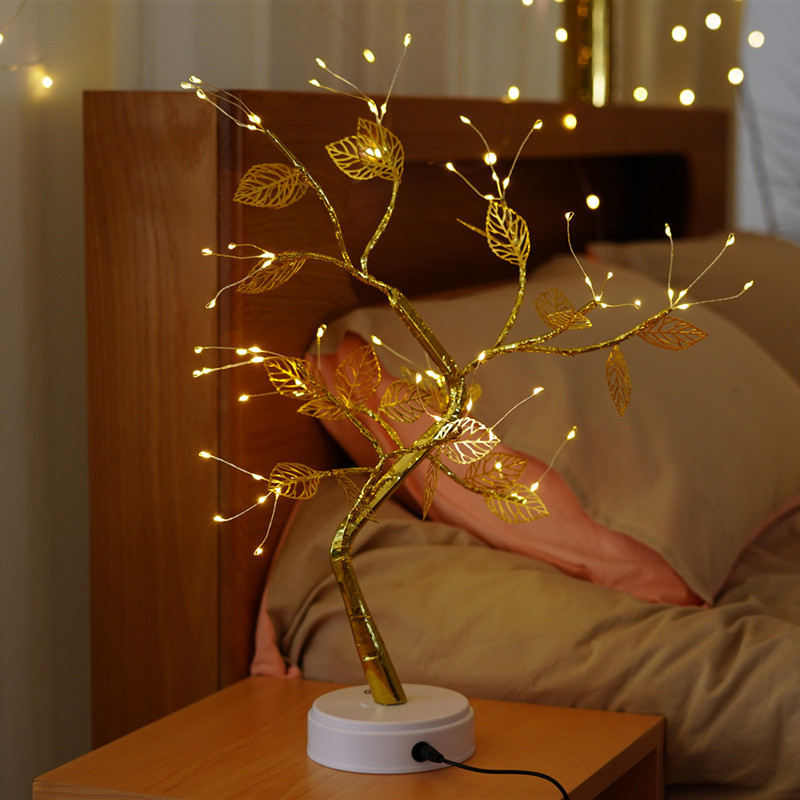 Factory Direct Sales Amazon Christmas Hot Color Lights Led Firefly Tree Lights Starry Birthday Gift Small Night Lamp Factory Direct Sales Amazon Christmas Hot Color Lights Led Firefly Tree Lights Starry Birthday Gift Small Night Lamp