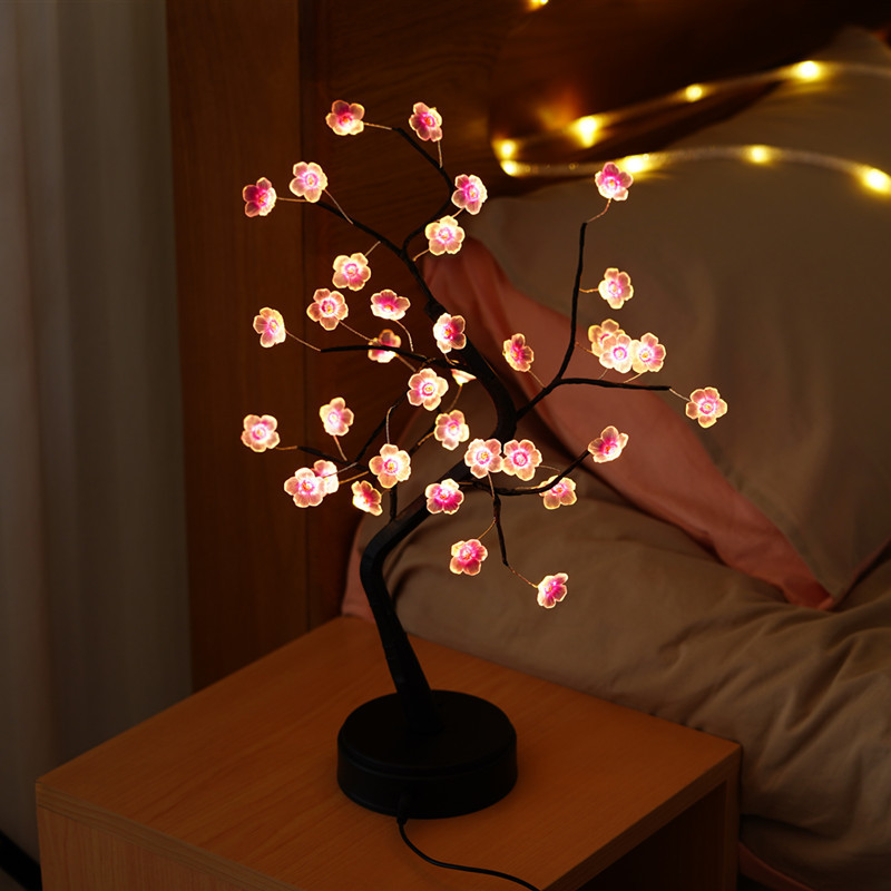 Factory Direct Sales Amazon Christmas Hot Color Lights Led Firefly Tree Lights Starry Birthday Gift Small Night Lamp Factory Direct Sales Amazon Christmas Hot Color Lights Led Firefly Tree Lights Starry Birthday Gift Small Night Lamp