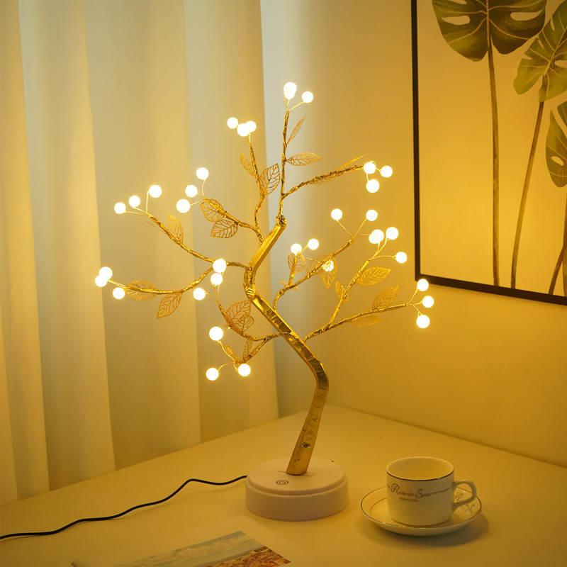 Factory Direct Sales Amazon Christmas Hot Color Lights Led Firefly Tree Lights Starry Birthday Gift Small Night Lamp Factory Direct Sales Amazon Christmas Hot Color Lights Led Firefly Tree Lights Starry Birthday Gift Small Night Lamp