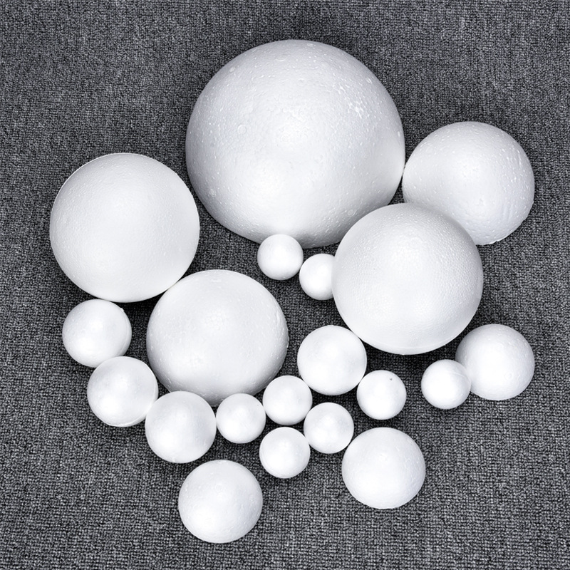 Foam Ball Expandable Polystyrene Solid Ball Christmas Ball White Solid Ball Handmade DIY Hollow EPS Ball Wedding Celebration Decoration Foam Ball Expandable Polystyrene Solid Ball Christmas Ball White Solid Ball Handmade DIY Hollow EPS Ball Wedding Celebration Decoration