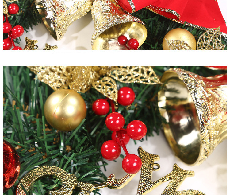  Hot Sale Holiday Decorations Shopping Mall Hotel 30cm Christmas Small Wreath Pendant Wholesale Christmas ball