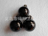 Matte Red Christmas Ball Plastic Electroplating Factory Custom 10cm Christmas Ball Christmas Decorative Pendant