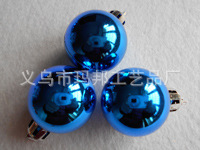 Matte Red Christmas Ball Plastic Electroplating Factory Custom 10cm Christmas Ball Christmas Decorative Pendant