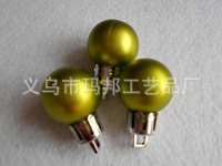 Matte Red Christmas Ball Plastic Electroplating Factory Custom 10cm Christmas Ball Christmas Decorative Pendant