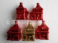 Matte Red Christmas Ball Plastic Electroplating Factory Custom 10cm Christmas Ball Christmas Decorative Pendant