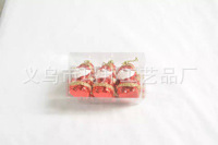 Matte Red Christmas Ball Plastic Electroplating Factory Custom 10cm Christmas Ball Christmas Decorative Pendant