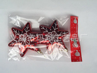 Matte Red Christmas Ball Plastic Electroplating Factory Custom 10cm Christmas Ball Christmas Decorative Pendant