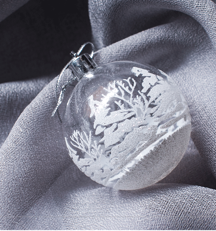 Christmas Ball Snowball Handmade Colored Drawing Ball Christmas Tree Decorations Pendant Window Ceiling Decoration