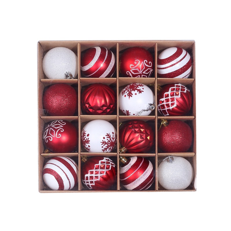 Christmas Tree Popular Pendant Christmas Supplies Gift Decoration Colorful Ball 6 CM16 Christmas ball
