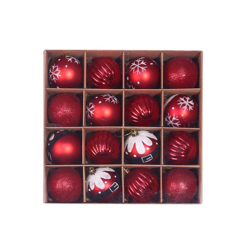 Christmas Tree Popular Pendant Christmas Supplies Gift Decoration Colorful Ball 6 CM16 Christmas ball