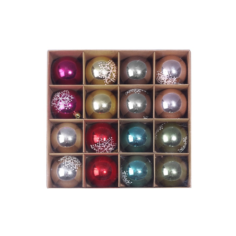 Christmas Tree Popular Pendant Christmas Supplies Gift Decoration Colorful Ball 6 CM16 Christmas ball