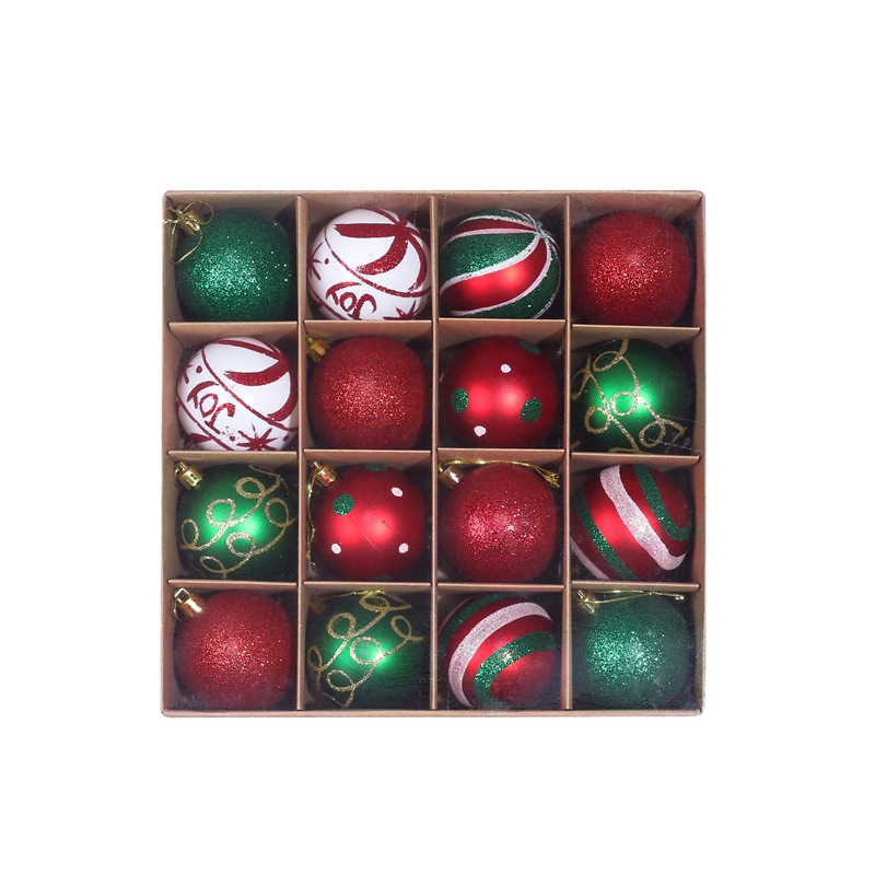 Christmas Tree Popular Pendant Christmas Supplies Gift Decoration Colorful Ball 6 CM16 Christmas ball