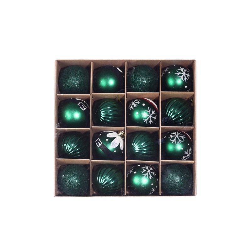 Christmas Tree Popular Pendant Christmas Supplies Gift Decoration Colorful Ball 6 CM16 Christmas ball