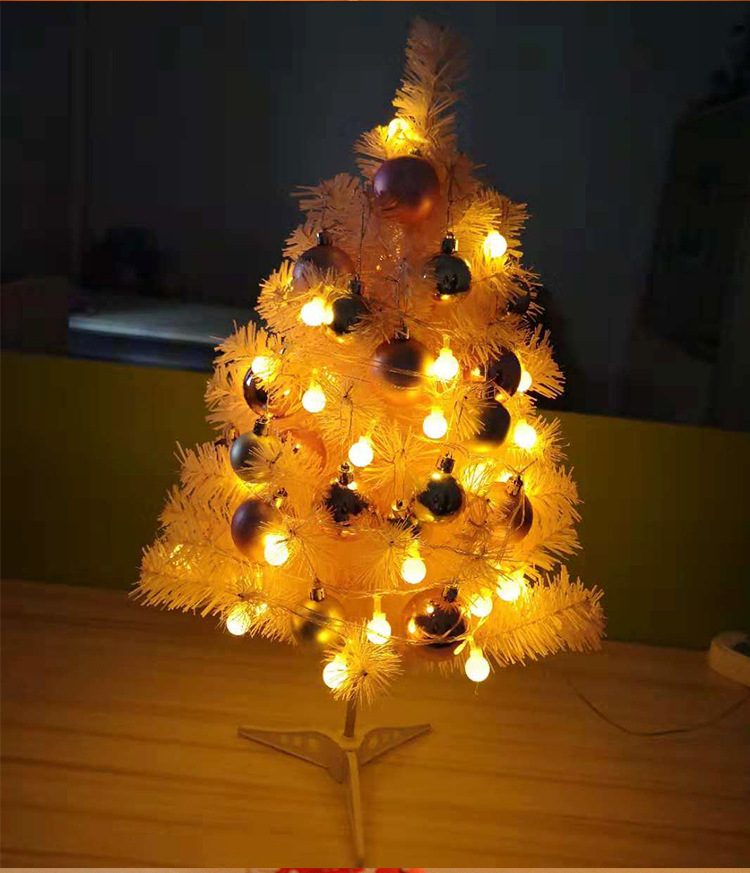 Pink Small Christmas Tree 60cm Christmas Ball Package Tree Mini Desktop Decoration Christmas Decoration Christmas ball