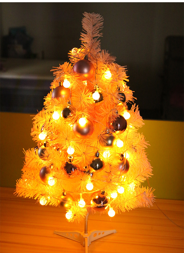 Pink Small Christmas Tree 60cm Christmas Ball Package Tree Mini Desktop Decoration Christmas Decoration Christmas ball