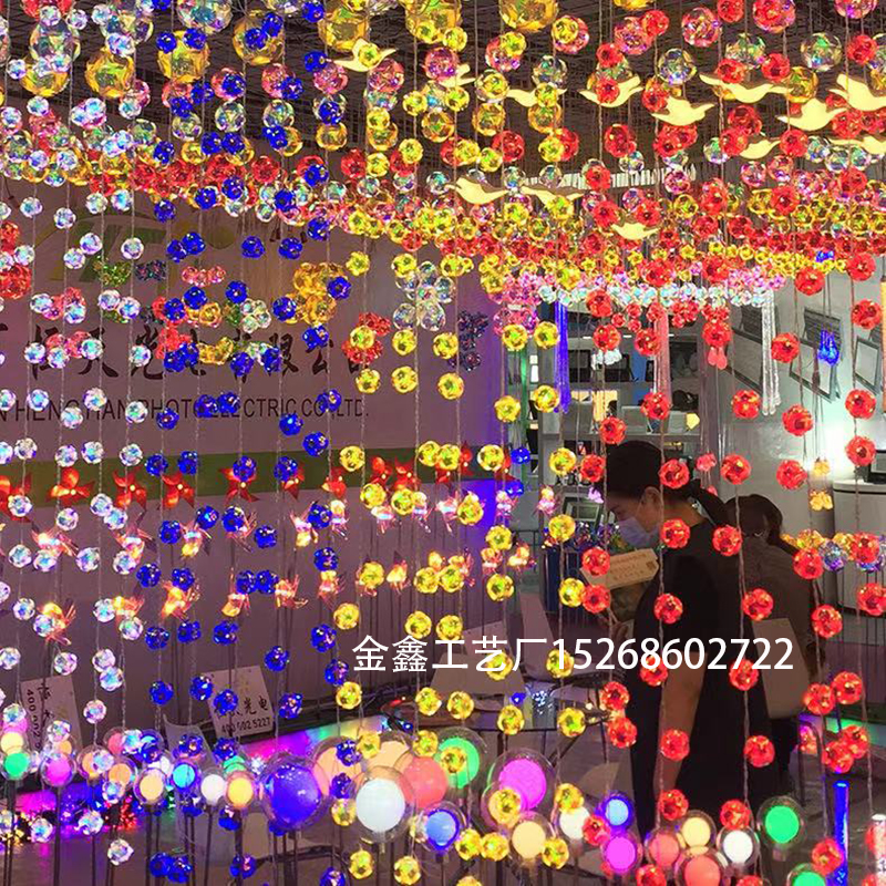 Led  Light Channeling Christmas Ball Birthday Party Decoration Wedding  Layout Landscape Tree Decorative Light