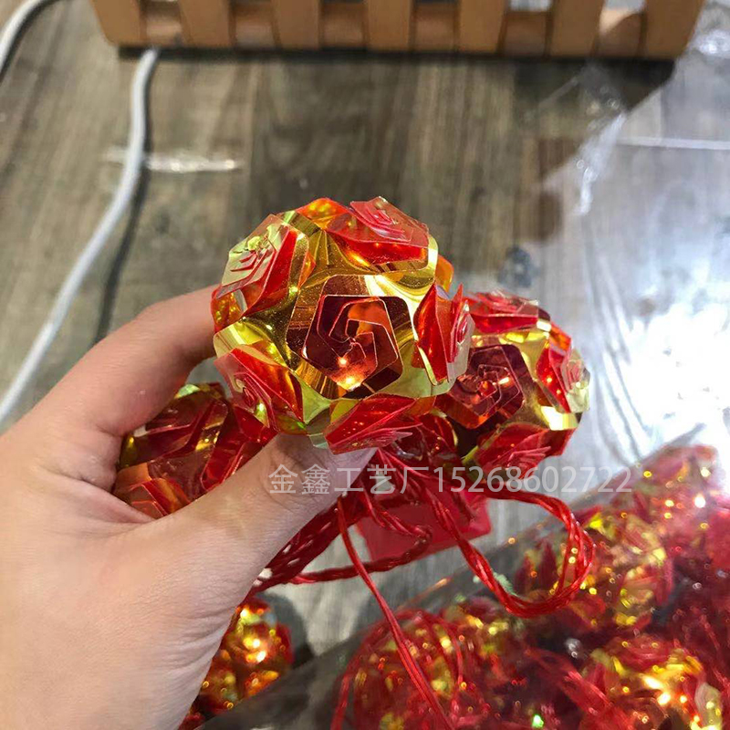 Led  Light Channeling Christmas Ball Birthday Party Decoration Wedding  Layout Landscape Tree Decorative Light