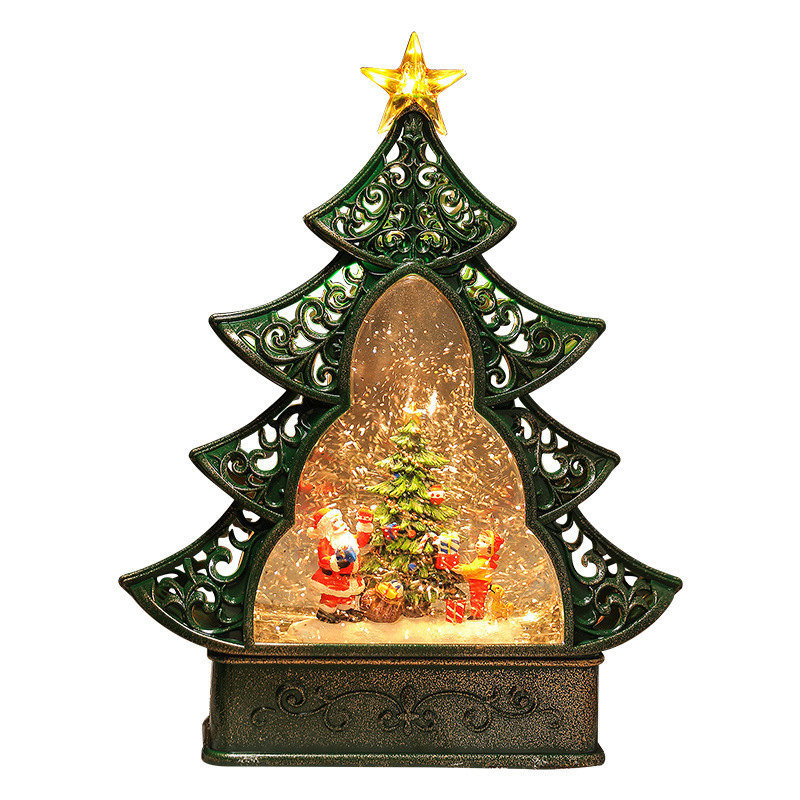 Christmas 2021 Decorations Christmas Christmas Tree Elderly Snowman Snowflake Gift Supplies Product Top Star