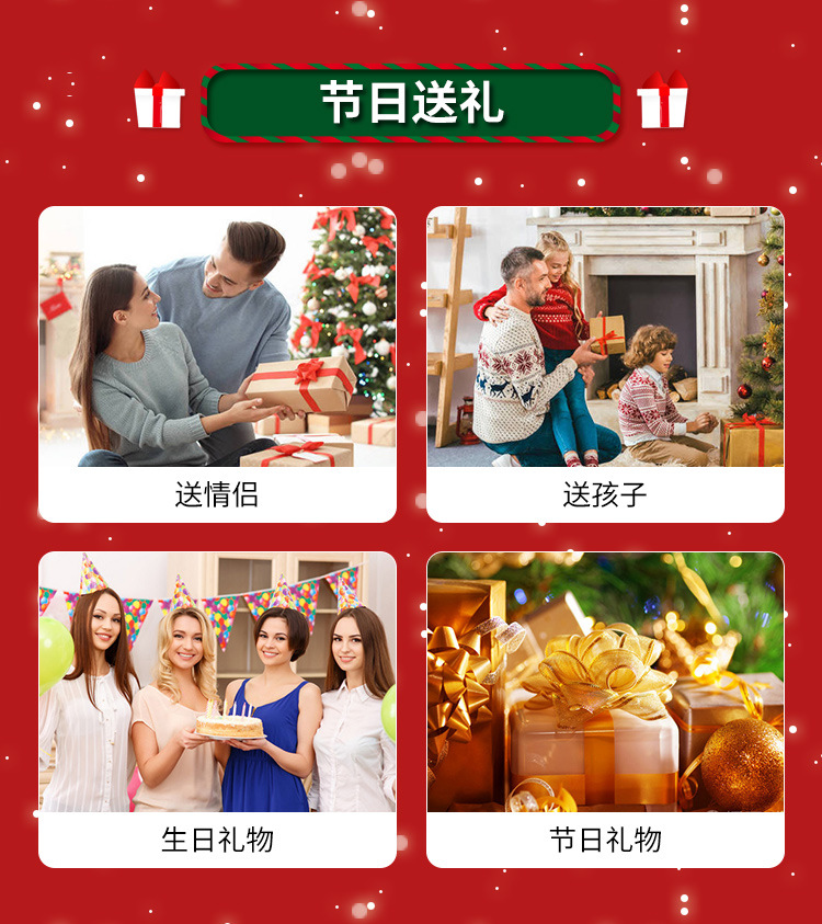 Christmas 2021 Decorations Christmas Christmas Tree Elderly Snowman Snowflake Gift Supplies Product Top Star