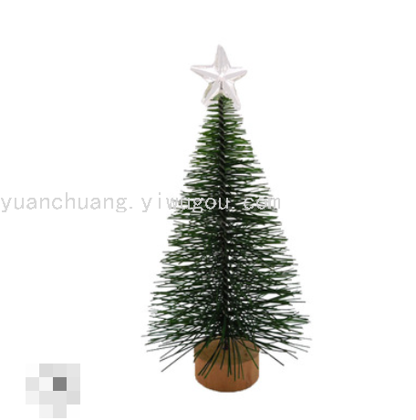 Christmas Tree Factory Wholesale 5-14cm Mini Pine Needle Small Christmas Tree Desktop Window Decoration Christmas Decorations