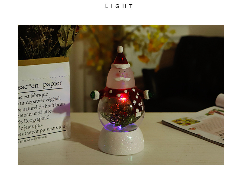 JYX-009 Christmas Decoration Novelty Creative Electronic Products Christmas Tree Christmas Snowflake European-Style Ornaments