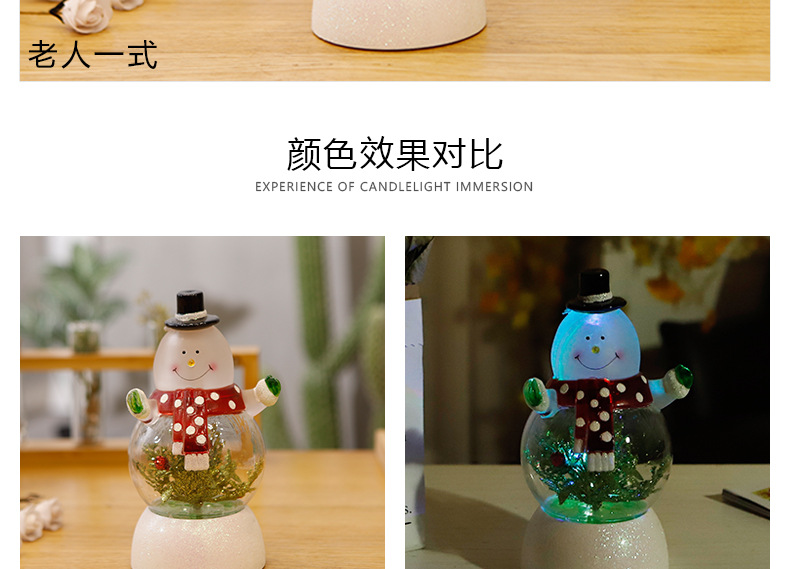 JYX-009 Christmas Decoration Novelty Creative Electronic Products Christmas Tree Christmas Snowflake European-Style Ornaments