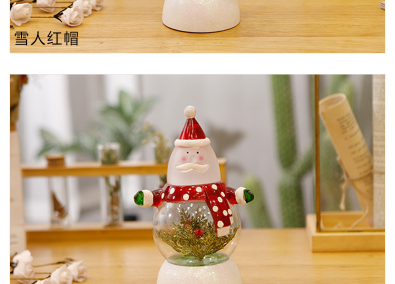 JYX-009 Christmas Decoration Novelty Creative Electronic Products Christmas Tree Christmas Snowflake European-Style Ornaments