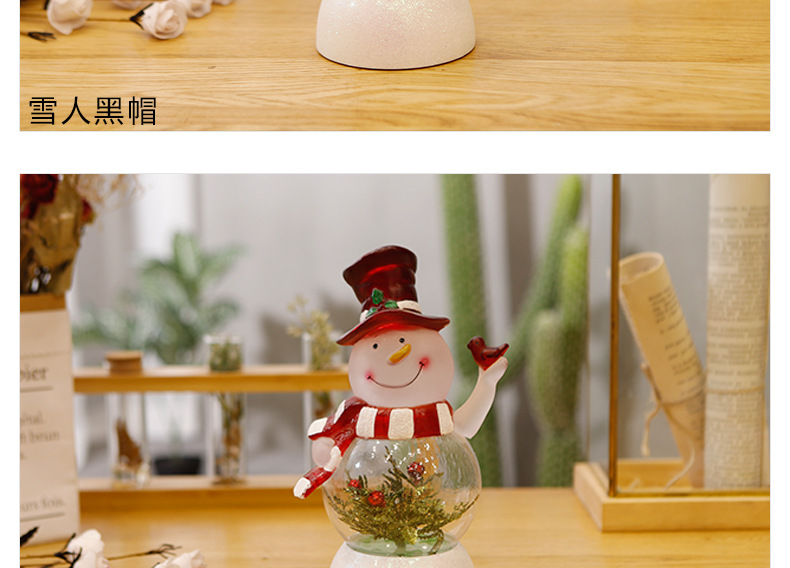 JYX-009 Christmas Decoration Novelty Creative Electronic Products Christmas Tree Christmas Snowflake European-Style Ornaments